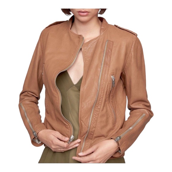 Rag & Bone Lyon Leather Jacket - Picture 2 of 14